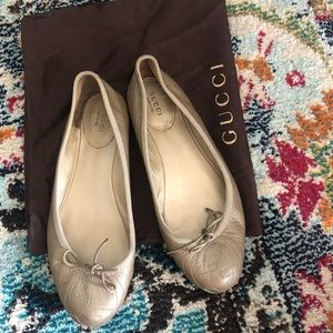 Gucci soho GG logo ballet flats